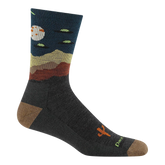 Men's Spaced Out Micro Crew Lightweight Hiking Socks
