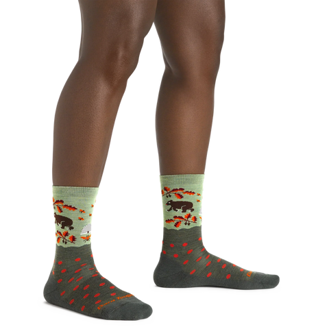 Women's Wild Life Crew Lightweight Lifestyle Socks