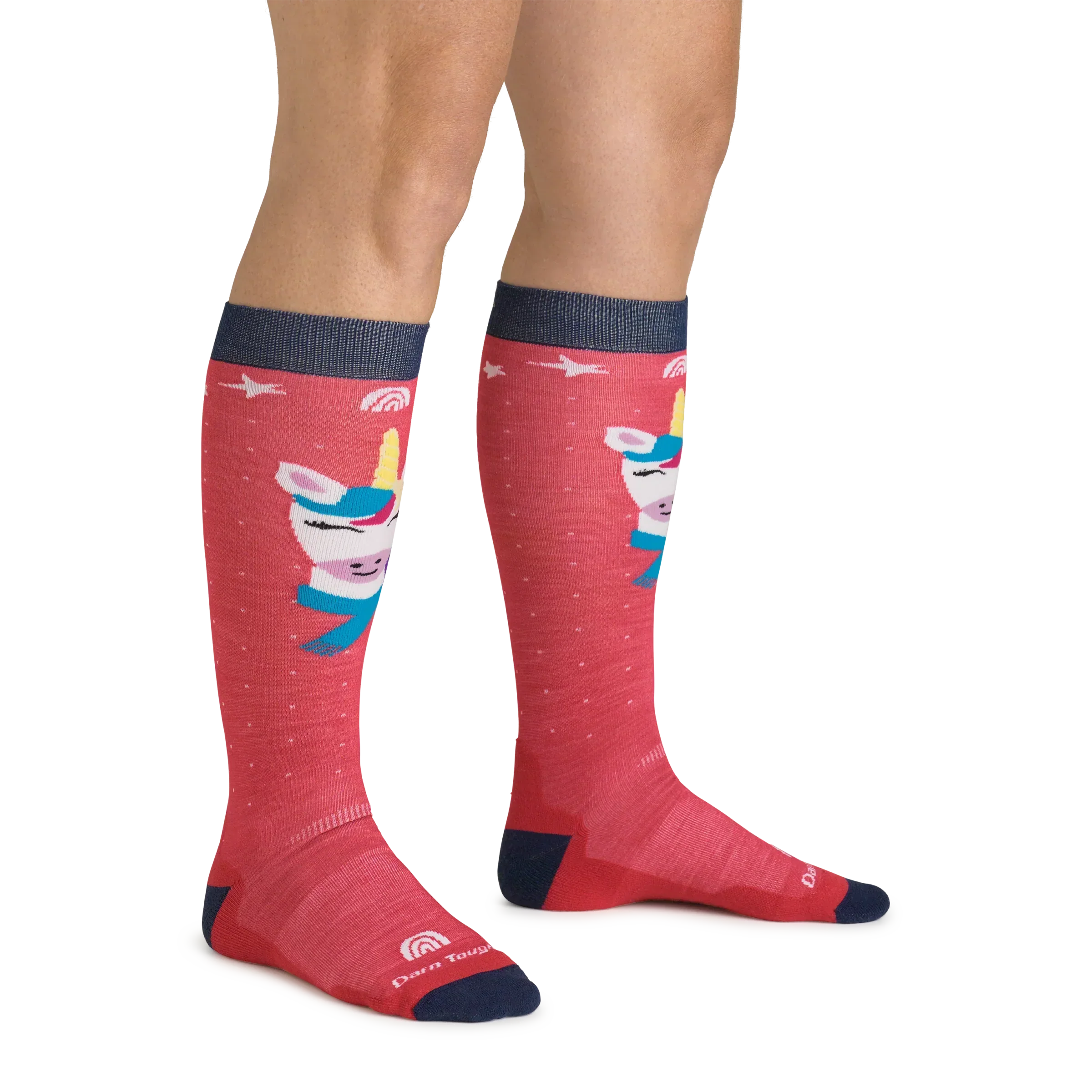 Kids Magic Mountain Over-the-Calf Midweight Ski & Snowboard Socks