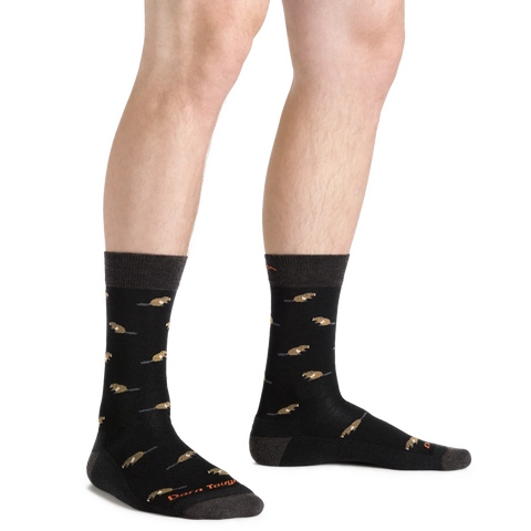 Men's Sawtooth Crew Lightweight Lifestyle Socks- Last Chance