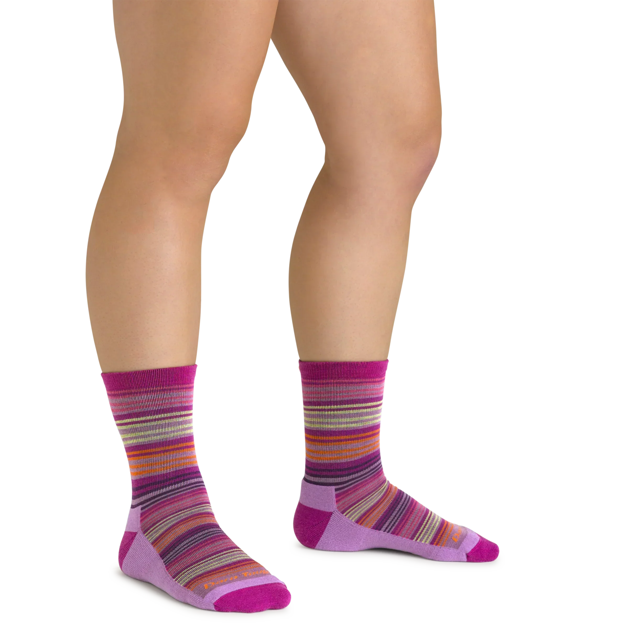 Kids Zebra Canyon Micro Crew Lightweight Hiking Socks