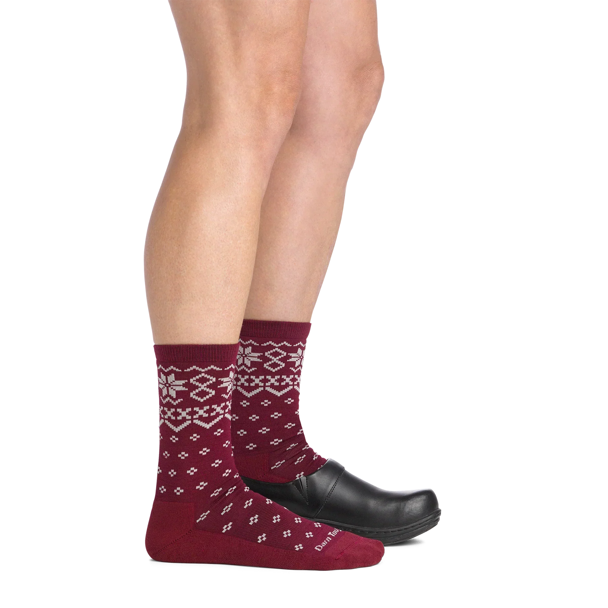 Women's Shetland Crew Lightweight Lifestyle Socks-Last Chance