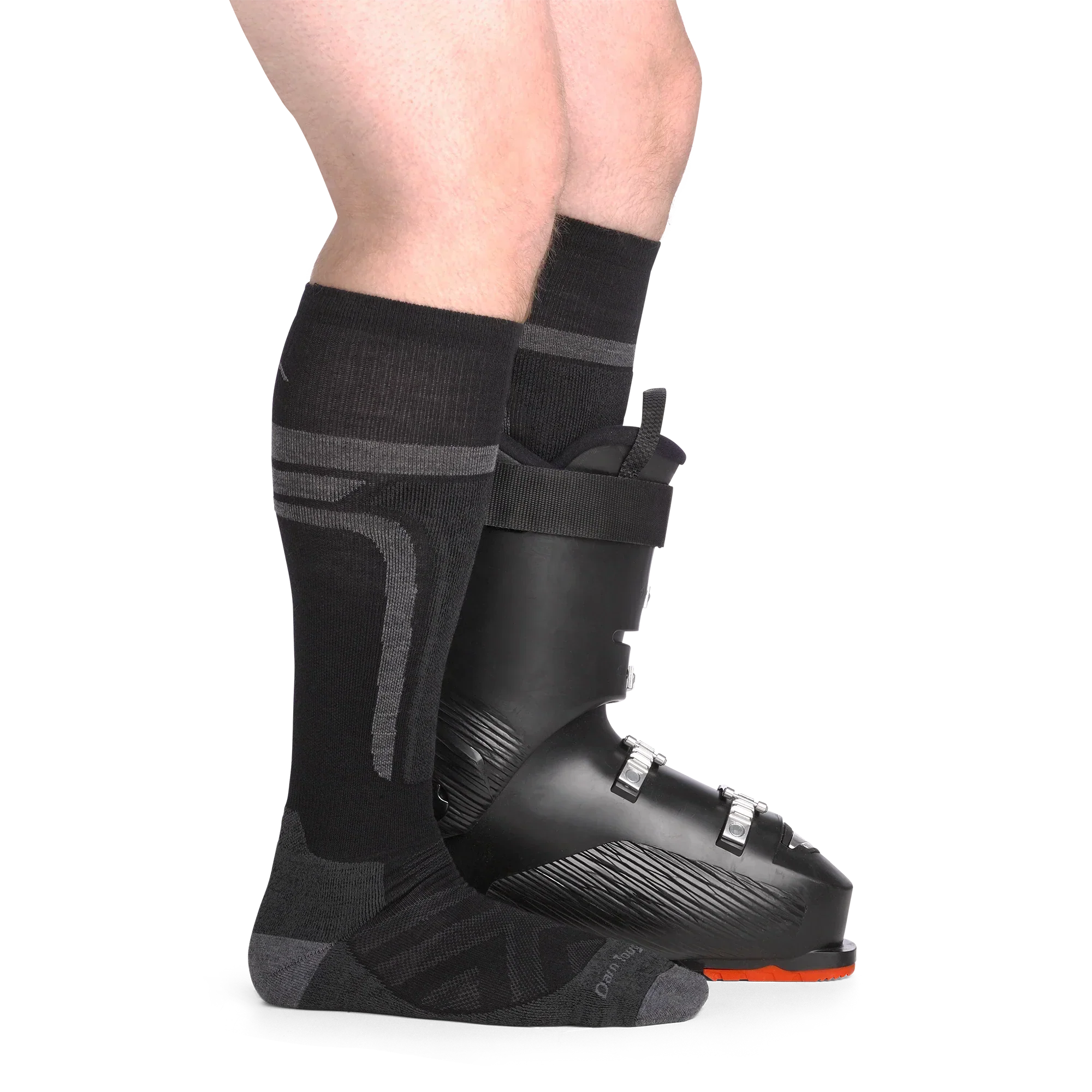 Men's Edge Over-the-Calf Midweight Ski & Snowboard Socks