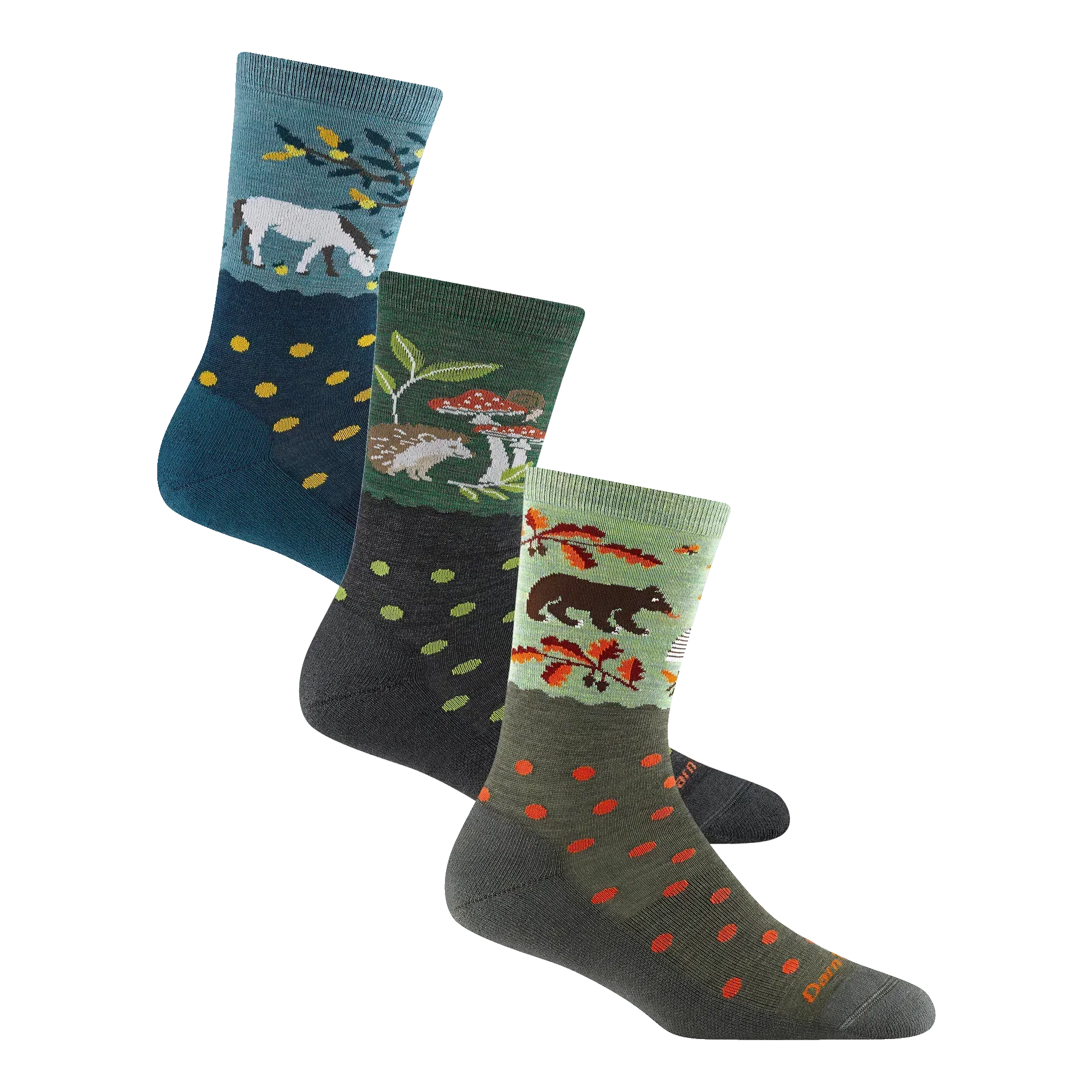 Women's Wildlife Lightweight Lifestyle Crew 3-Pack