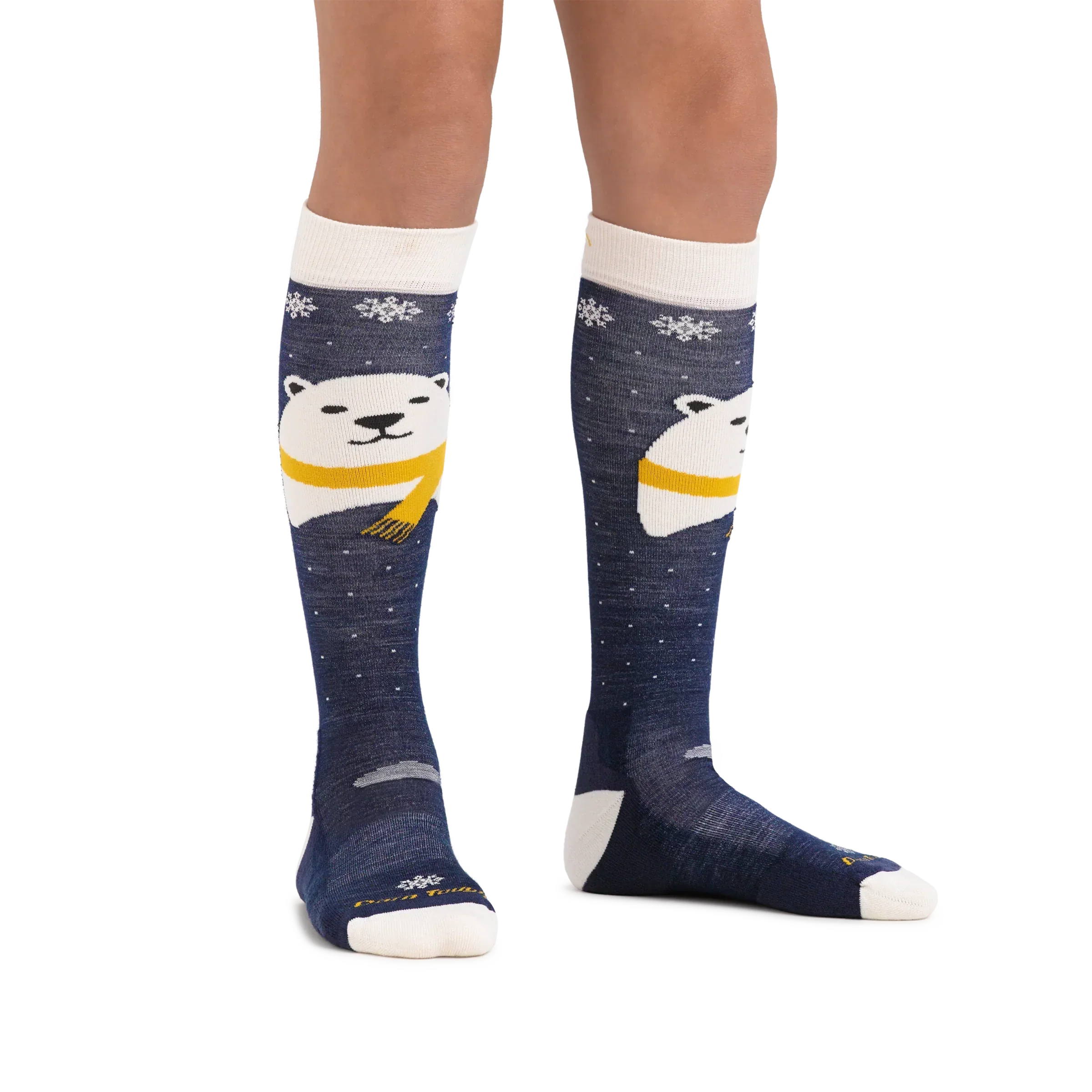 Kids Polar Bear Over-the-Calf Midweight Ski & Snowboard Socks