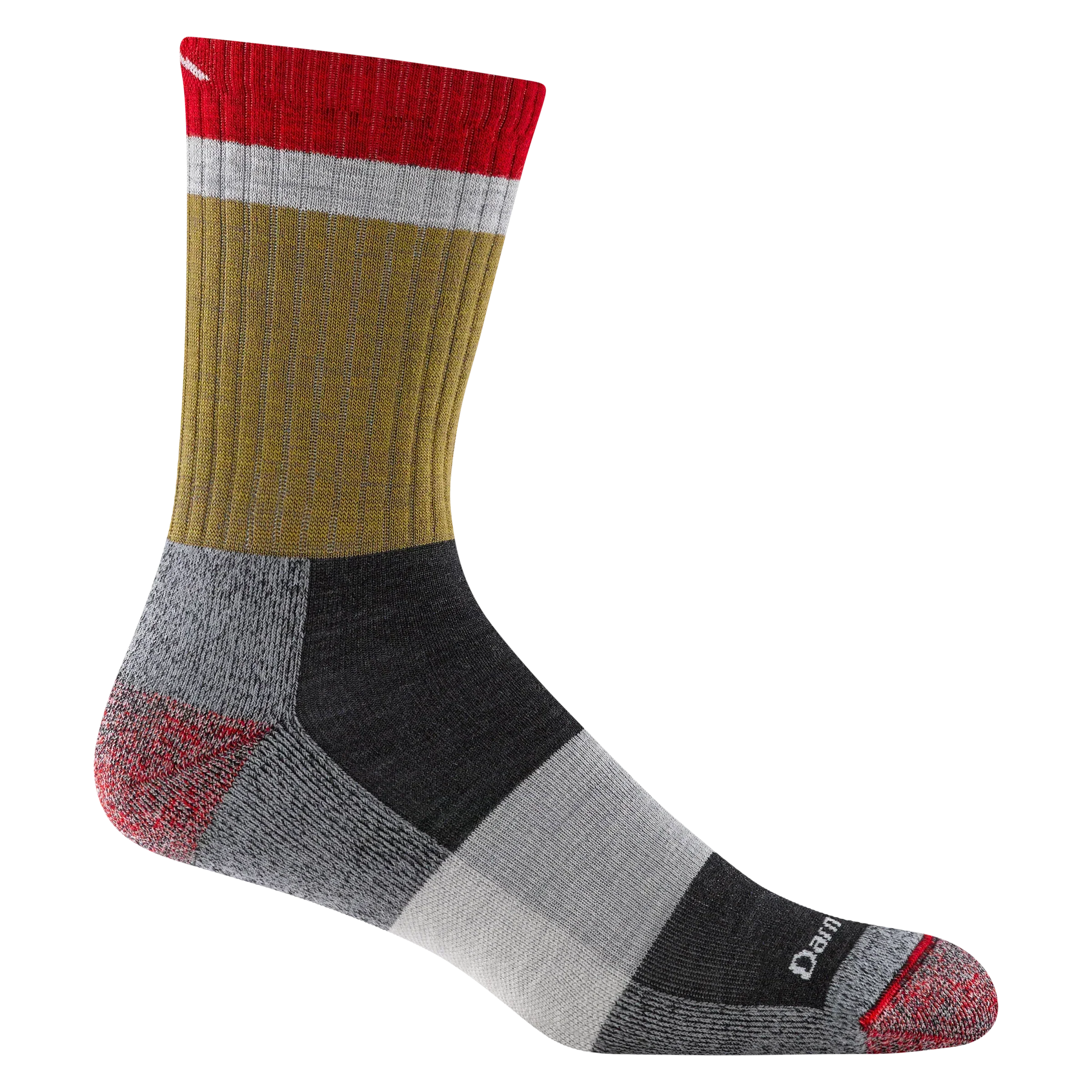 Men's Heady Stripe Micro Crew Lightweight Hiking Socks