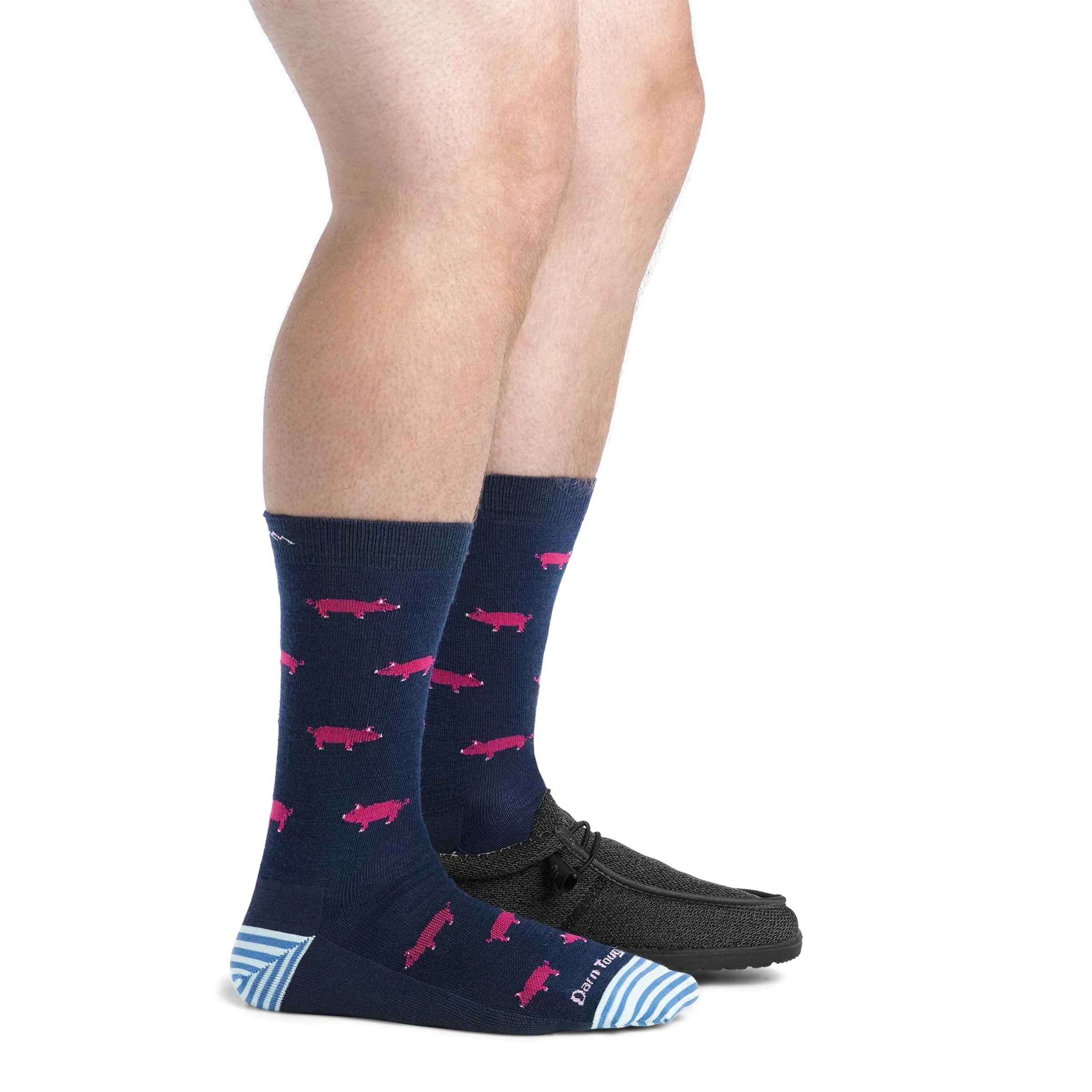 Men's Truffle Hog Crew Lightweight Lifestyle Socks- Last Chance