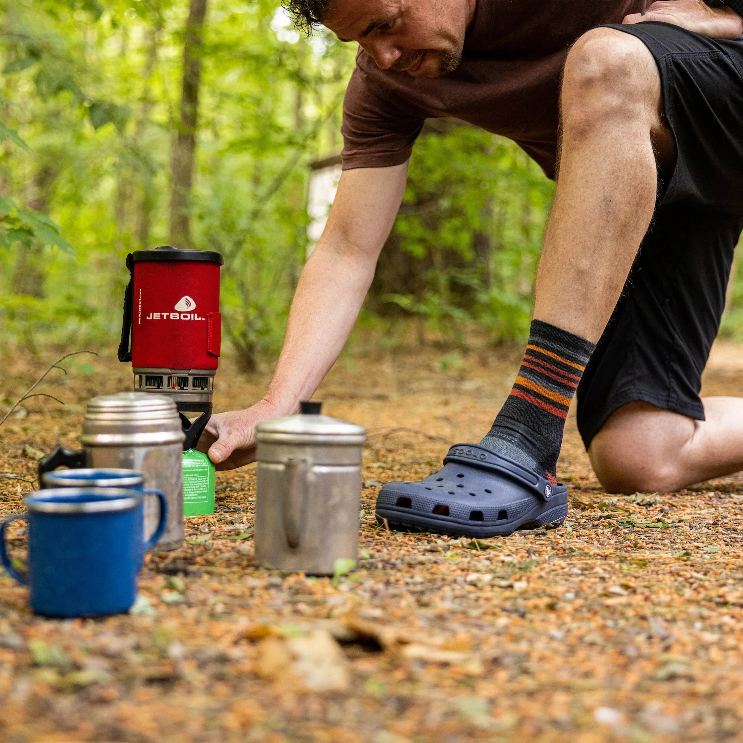 Men's Lightweight Micro Crew Hiking 2-Pack
