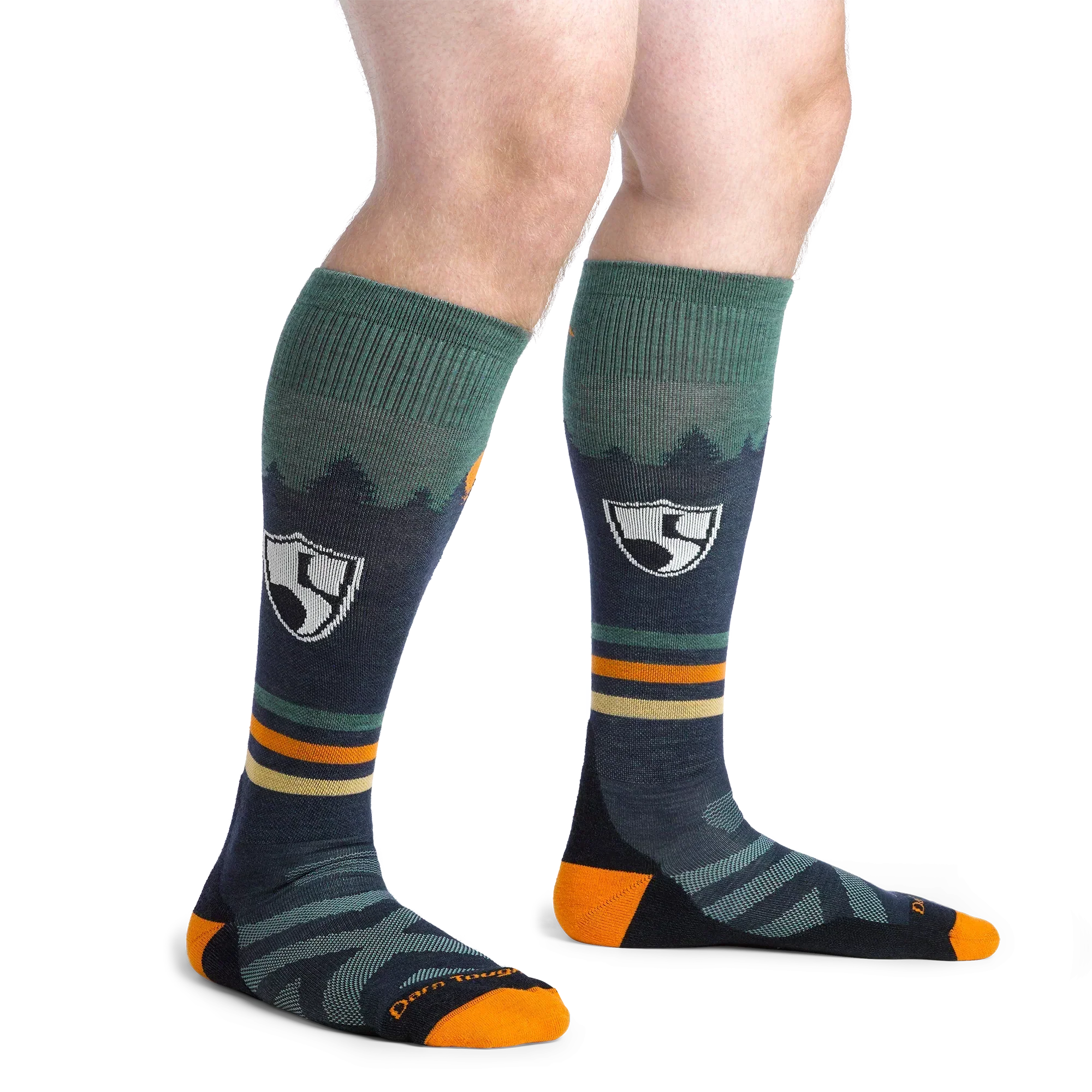 High Fives Over-the-Calf Midweight Ski & Snowboard Socks