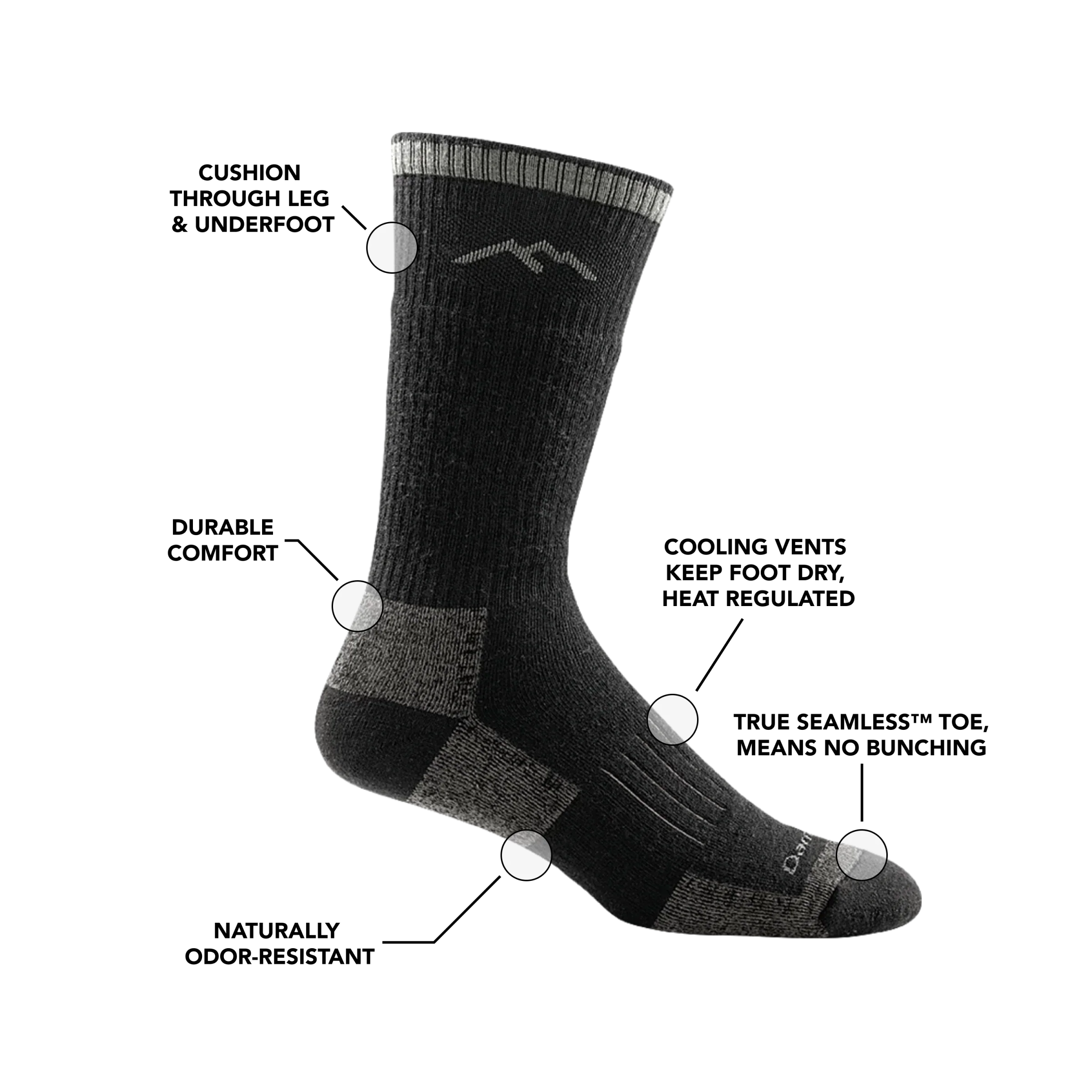 Boot  Midweight Hunting Sock-Last Chance
