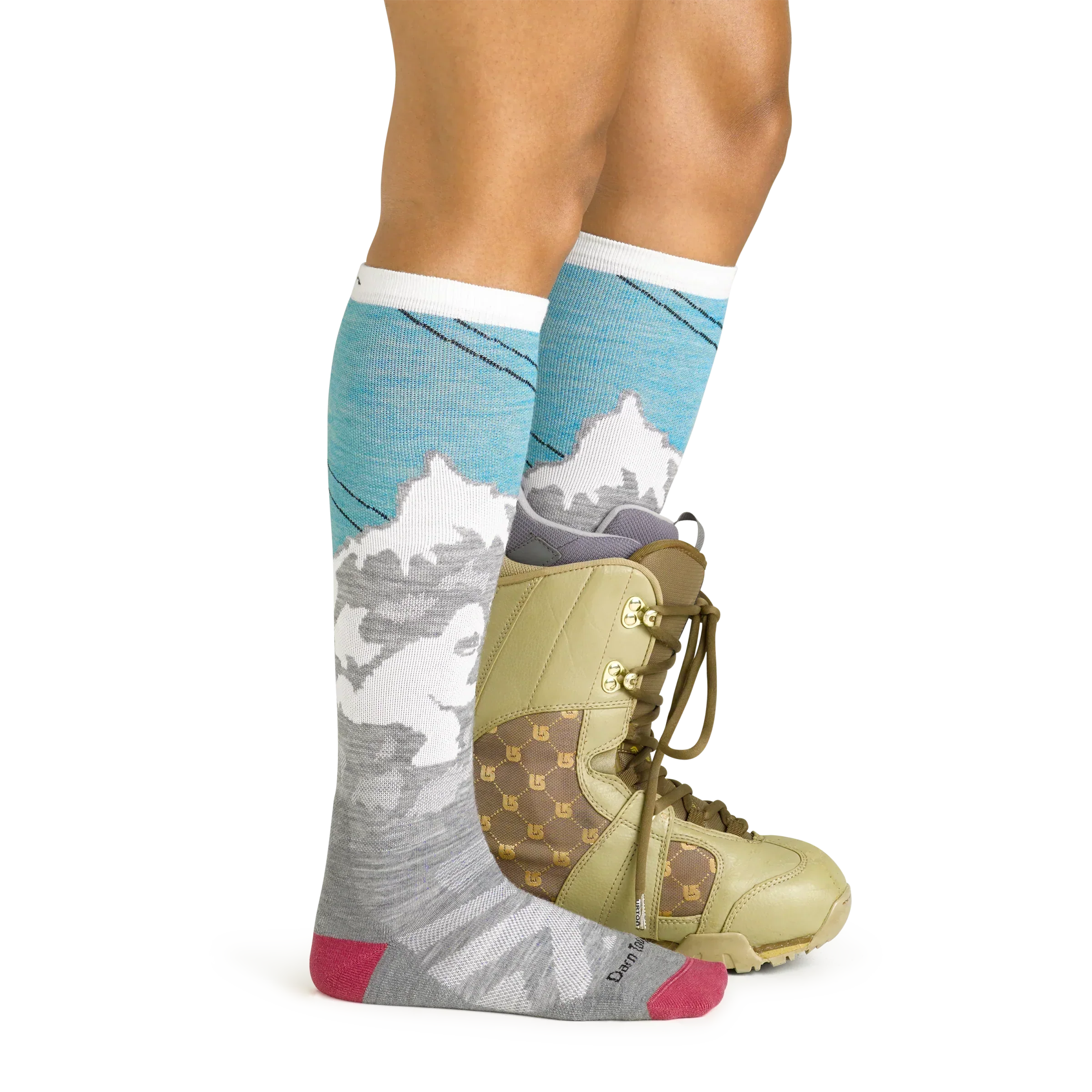Women's Yeti Over-the-Calf Midweight Ski & Snowboard Socks