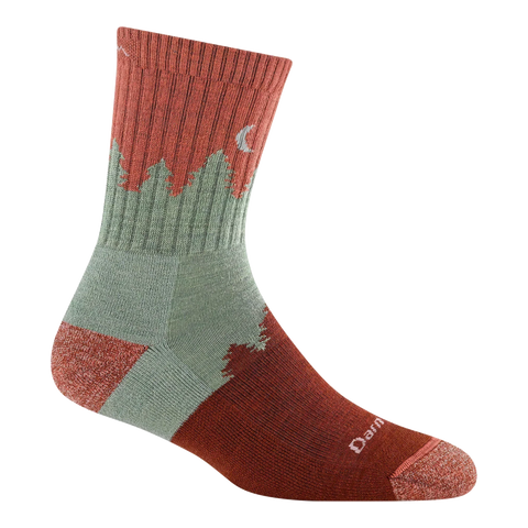 Women's Treeline Micro Crew Midweight Hiking Socks