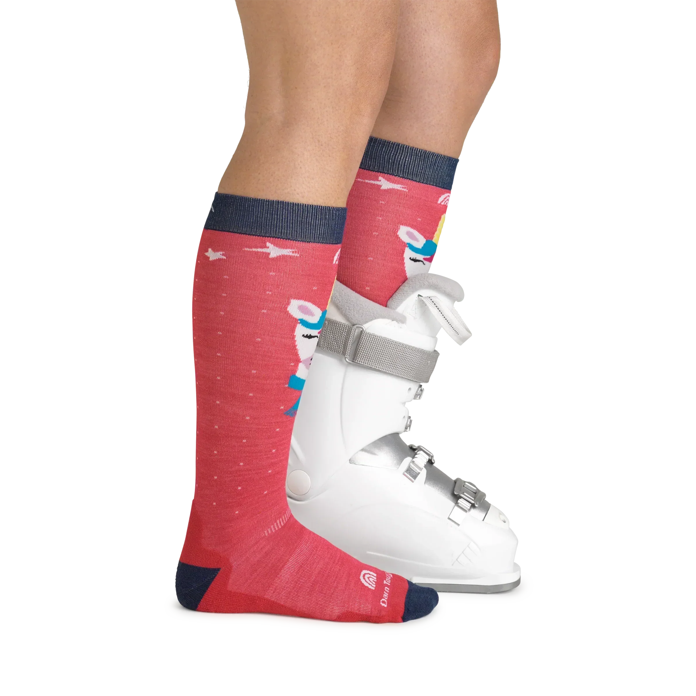 Kids Magic Mountain Over-the-Calf Midweight Ski & Snowboard Socks