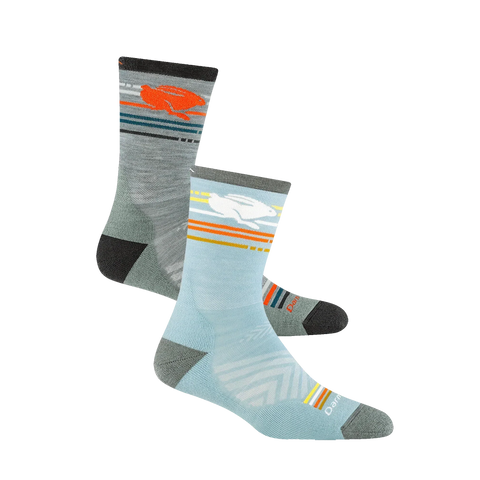 Men's and Women's Pacer 2-Pack Running Socks