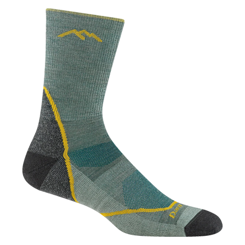 Men's Light Hiker Micro Crew Lightweight Hiking Socks