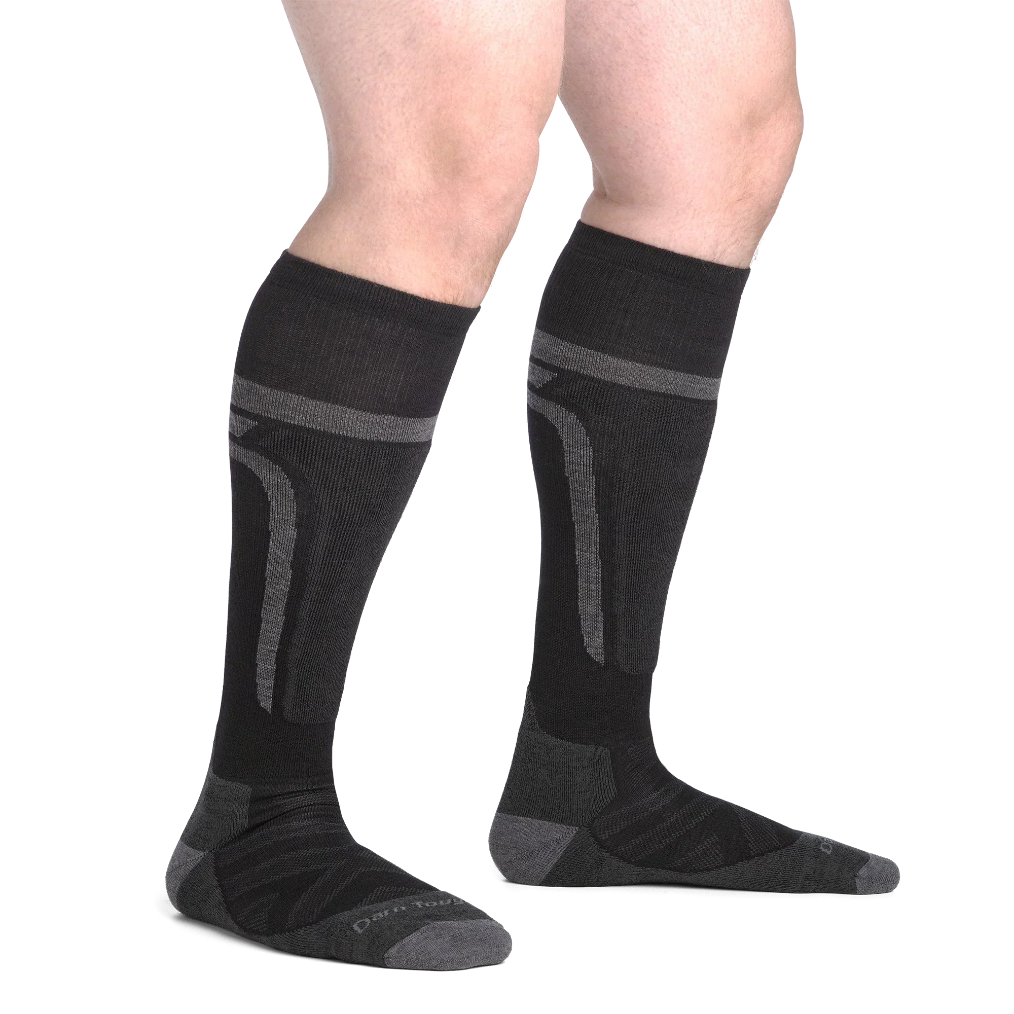 Men's Edge Over-the-Calf Midweight Ski & Snowboard Socks