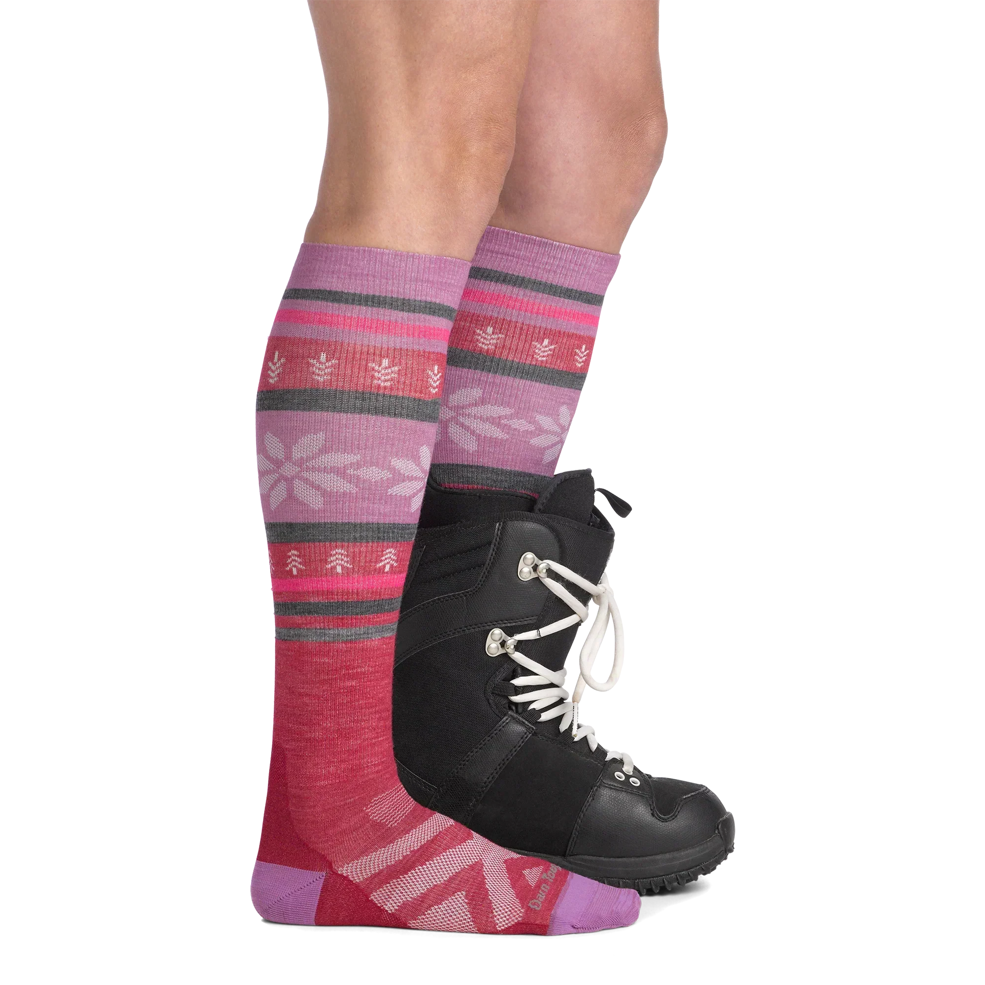 Women's Alpine Over-the-Calf Lightweight Ski & Snowboard Socks