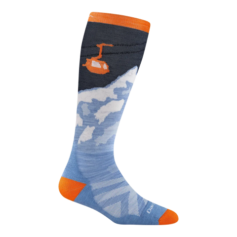 Kids Little Yeti Over-the-Calf Midweight Ski & Snowboard Socks