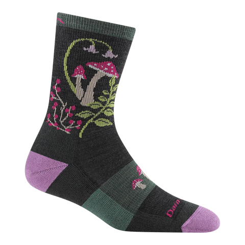 Women's Mellow Mushrooms Micro Crew Lightweight Hiking Socks