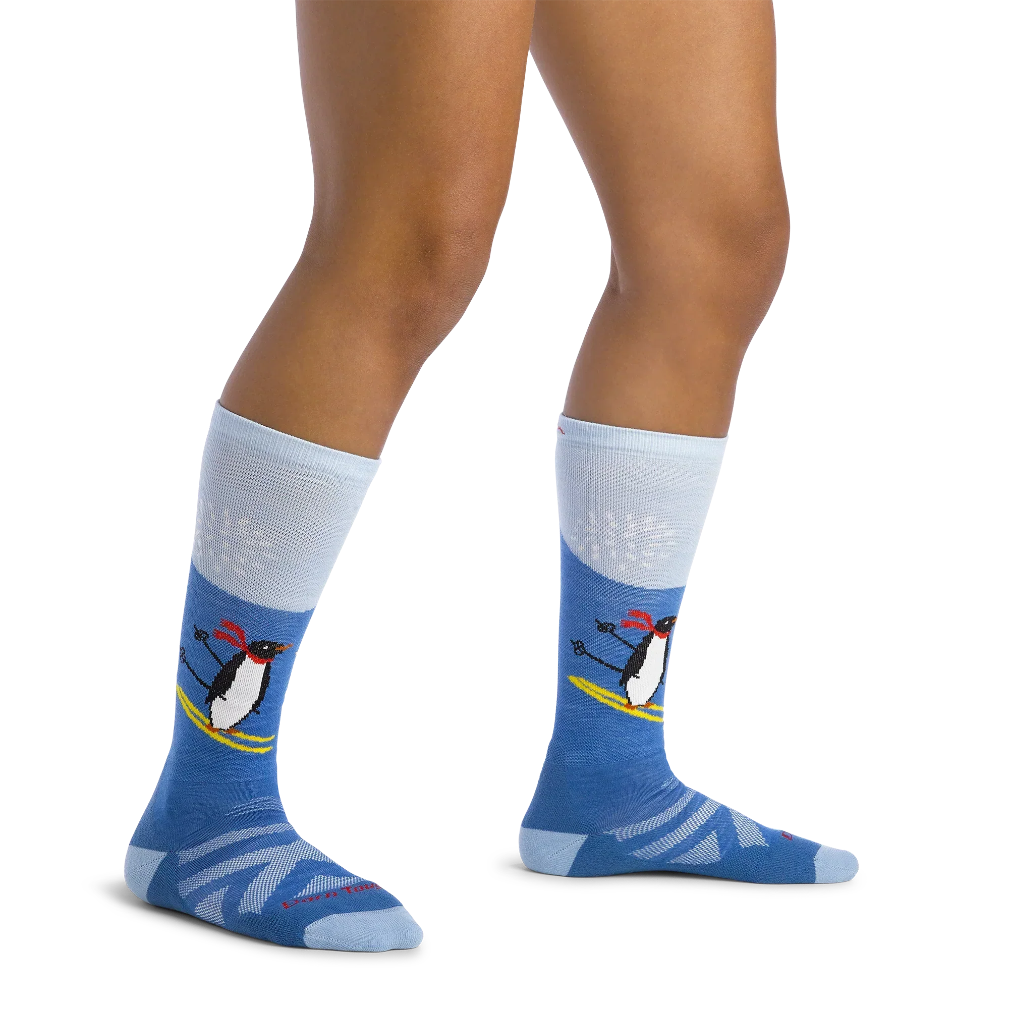 Kids Penguin Peak Over-the-Calf Midweight Ski & Snowboard Socks