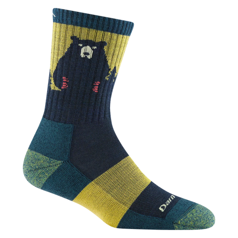 Women's Bear Town Micro Crew Lightweight Hiking Socks