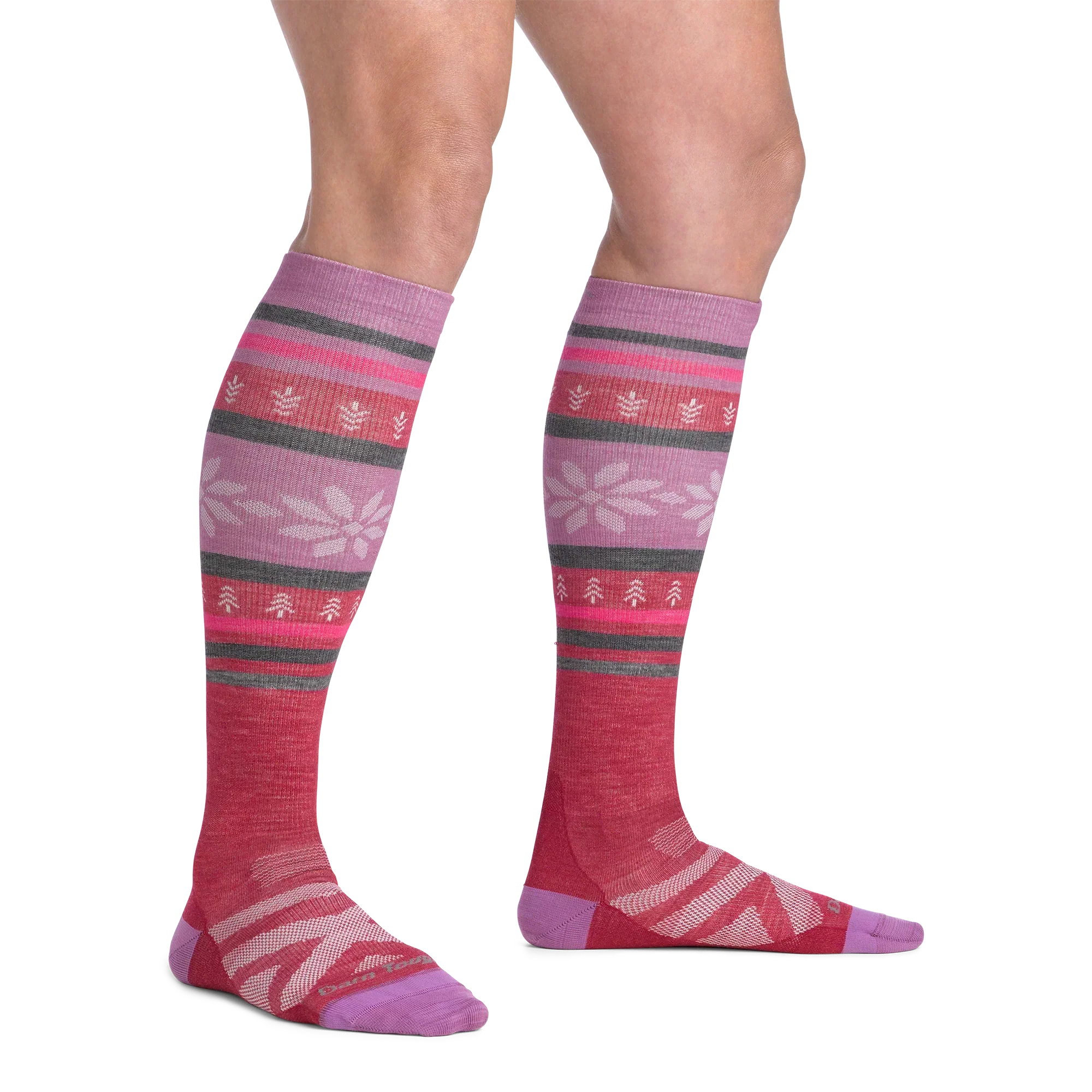 Women's Alpine Over-the-Calf Lightweight Ski & Snowboard Socks